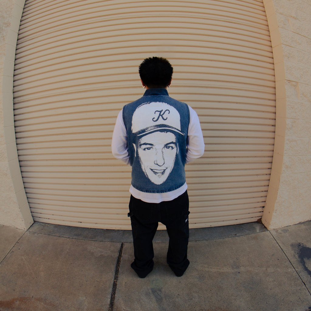 a. Blue Denim Vest