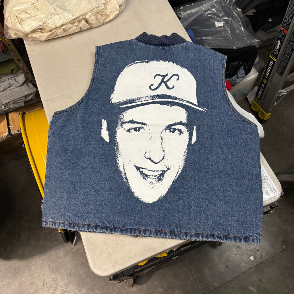a. Blue Denim Vest