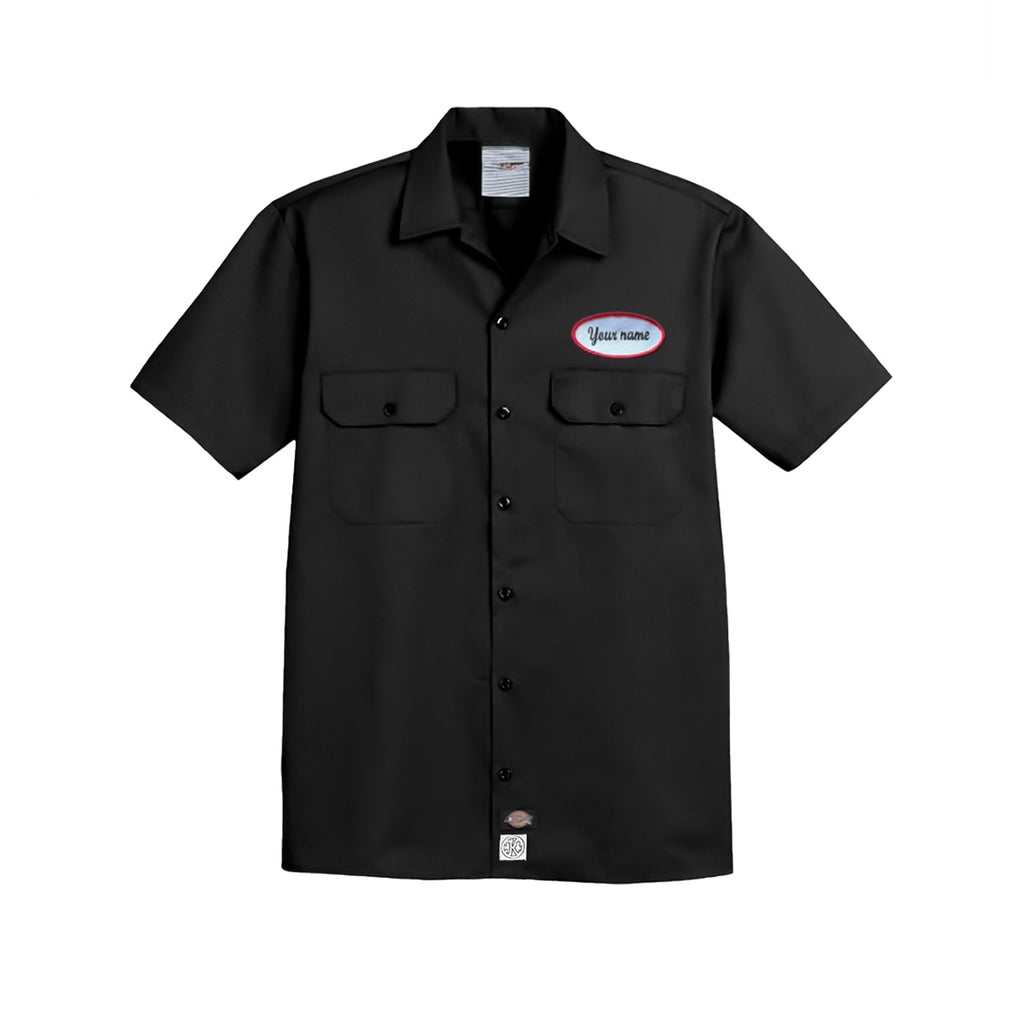 b. Black Button-up