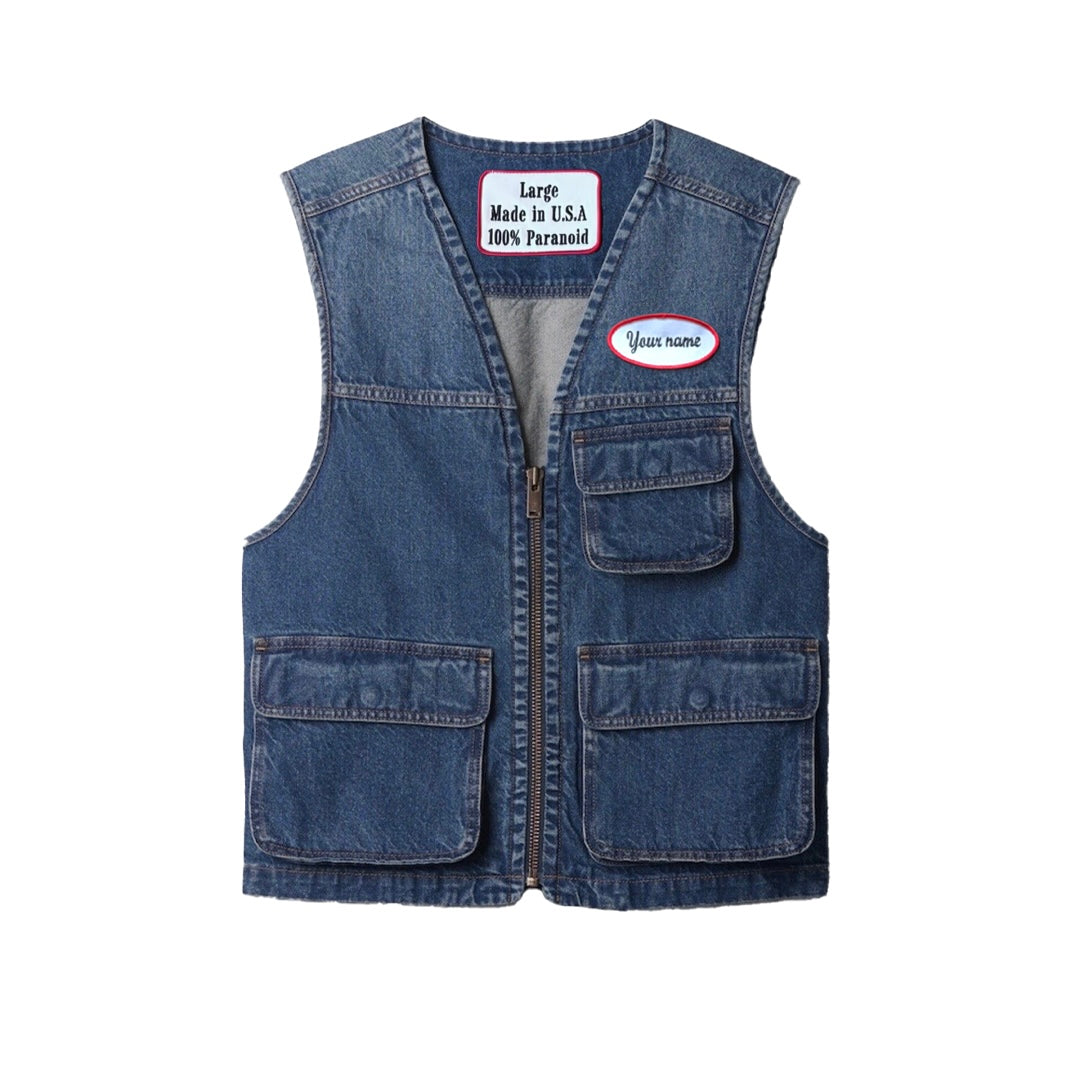 a. 1%er Blue Vest