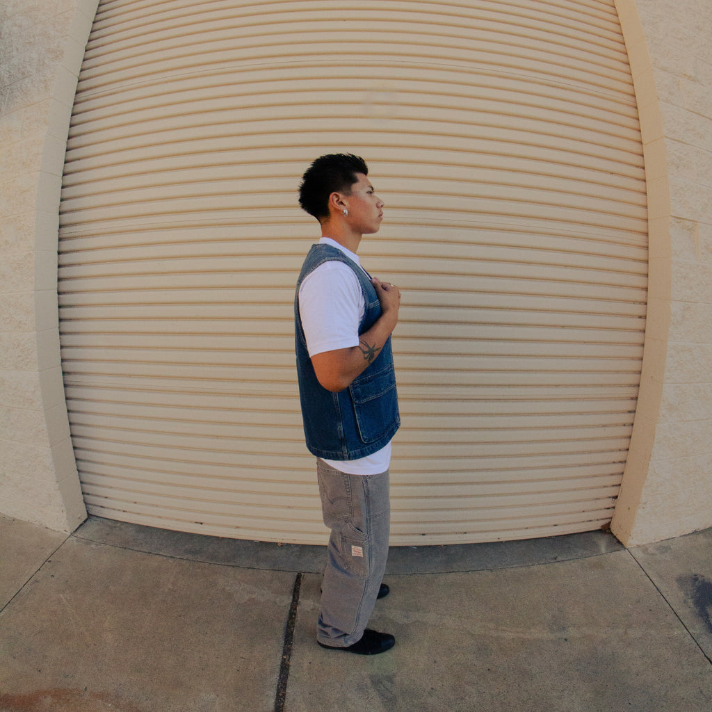 a. 1%er Blue Vest
