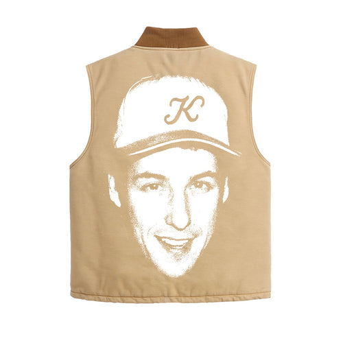 a. Canvas Beige Vest