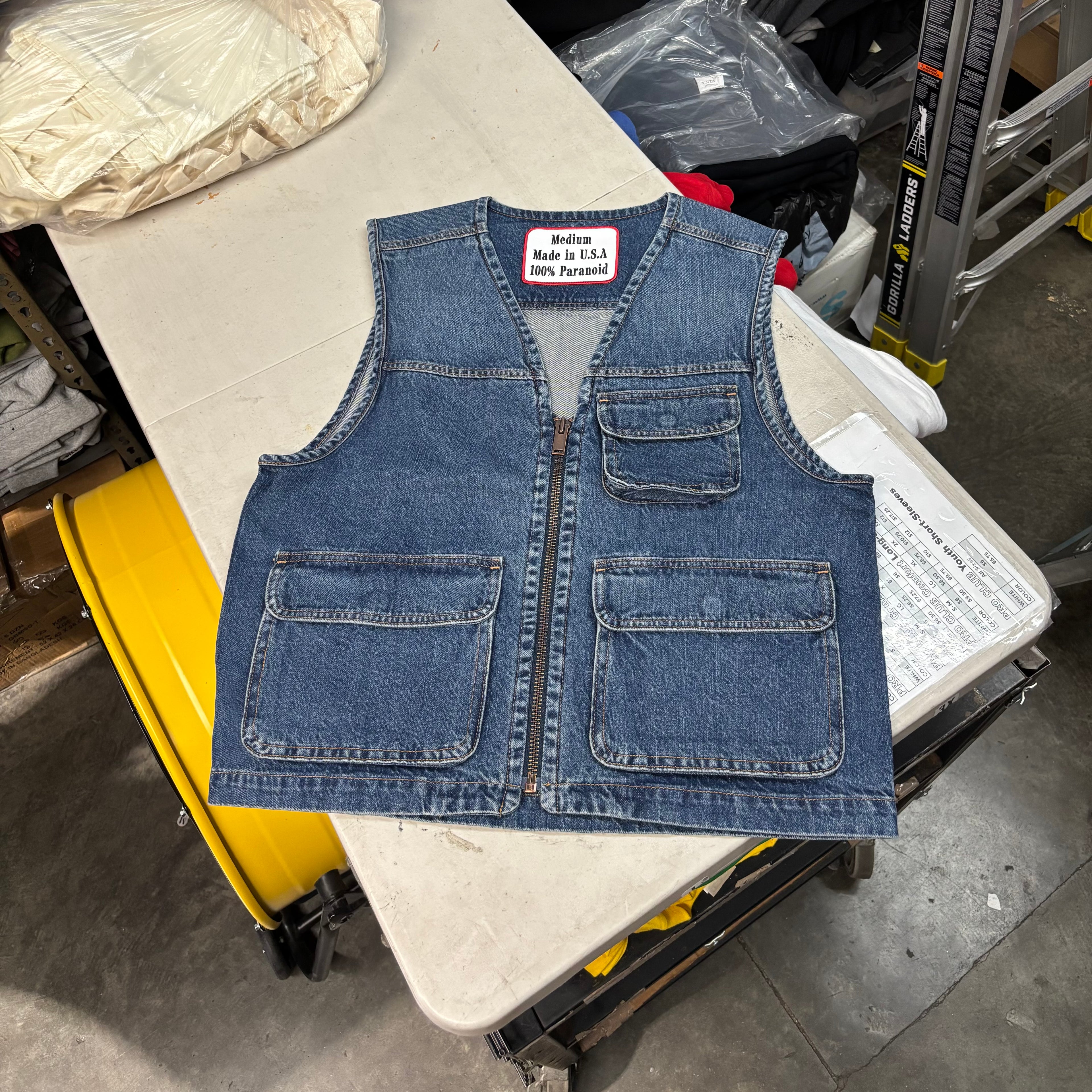 a. 1%er Blue Vest