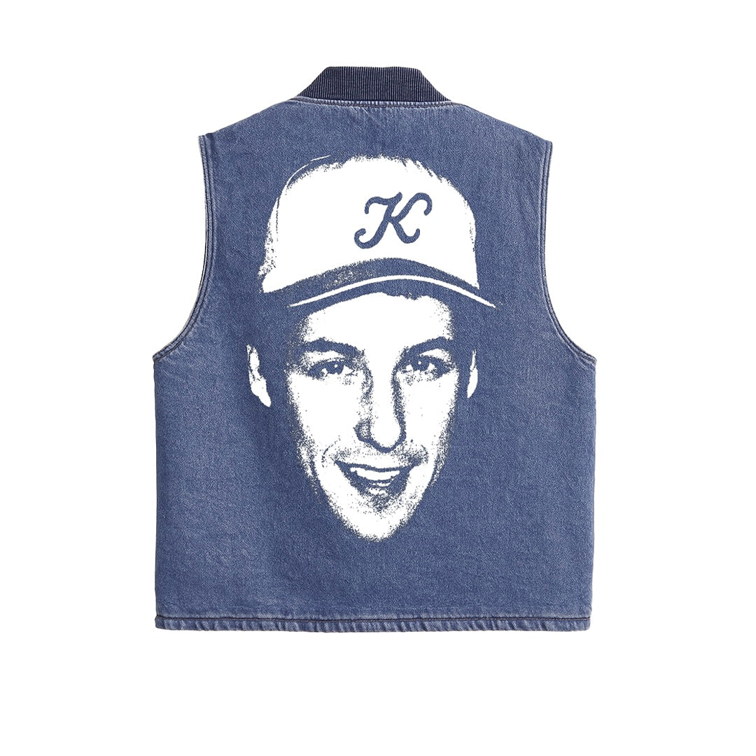 a. Blue Denim Vest